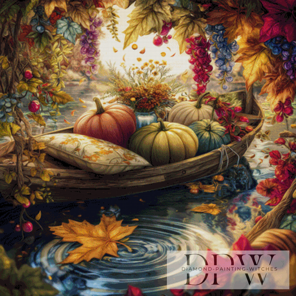 Autumnal Dream Journey by Lisa Morgan with 270 colors