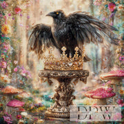 The Raven King by Lisa Morgan with 330 colors