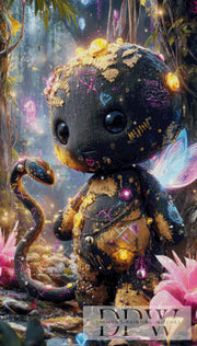Stoffgeist der Sternenblüte by Lisa Morgan with 300 colors