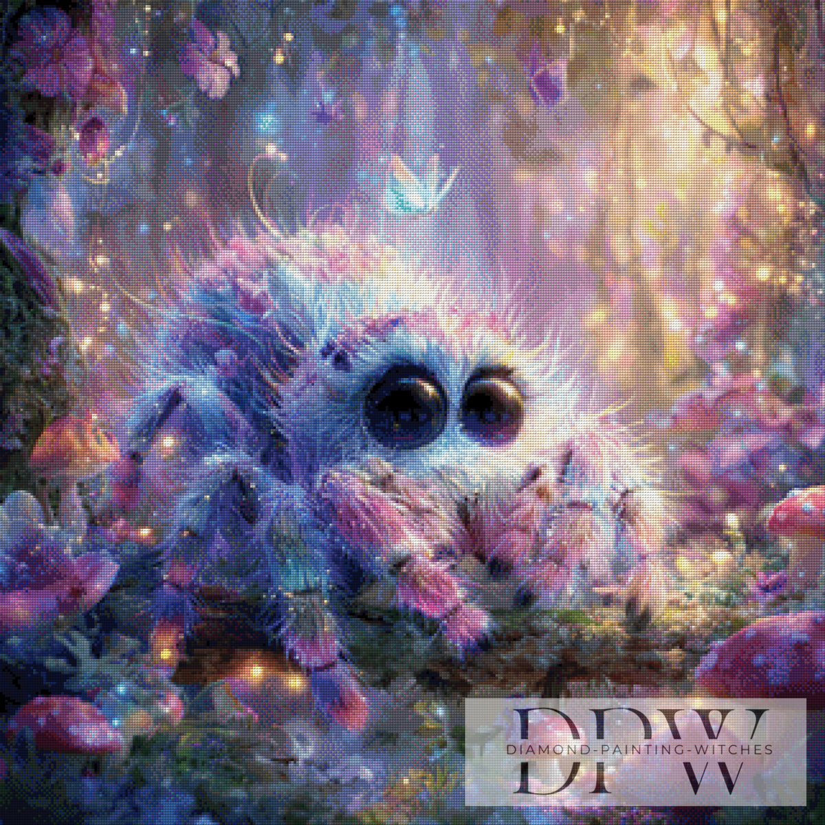 Cute Spider by Lisa Morgan with 240 colors
