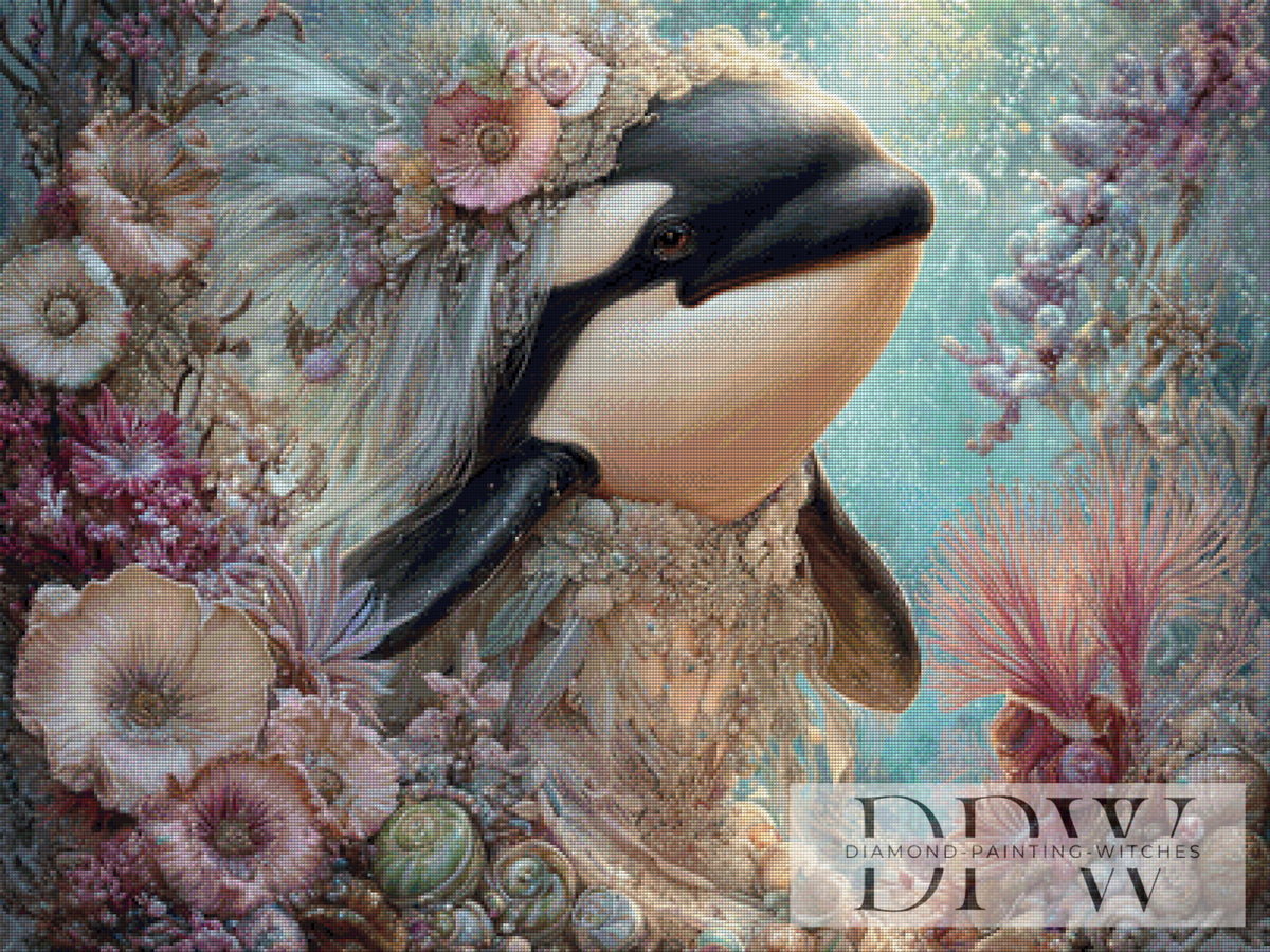 Orca by Lisa Morgan with 190 colors