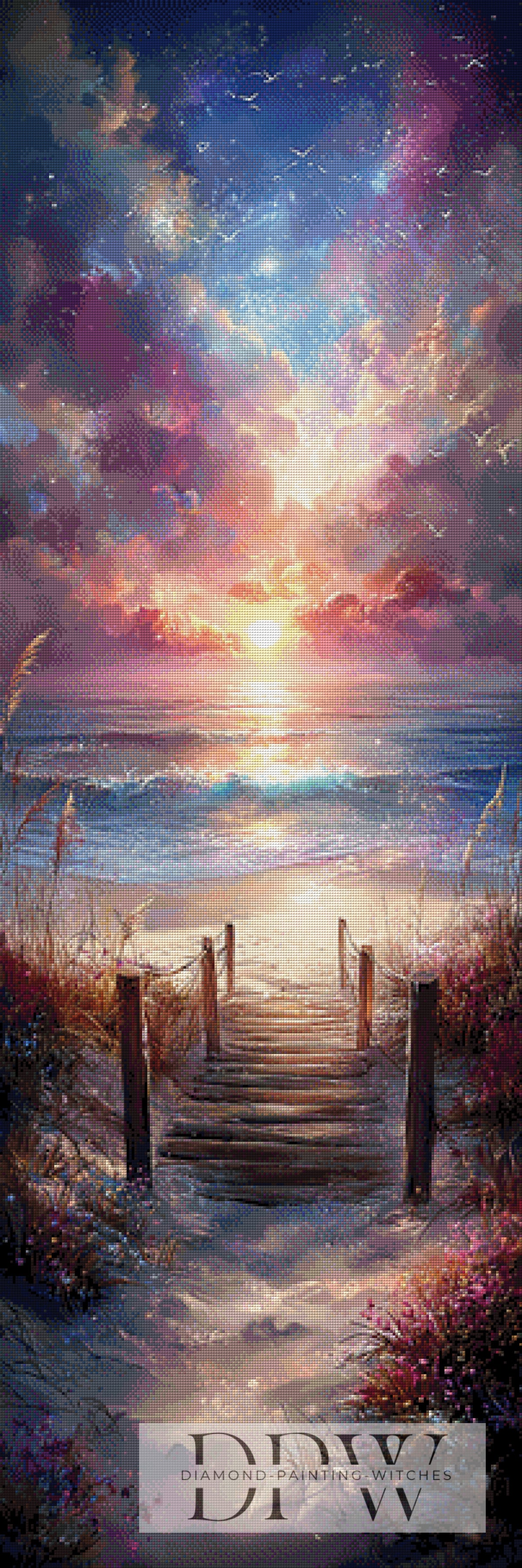 The Way to the Horizon II by ellufija with 220 colors DWP-4575