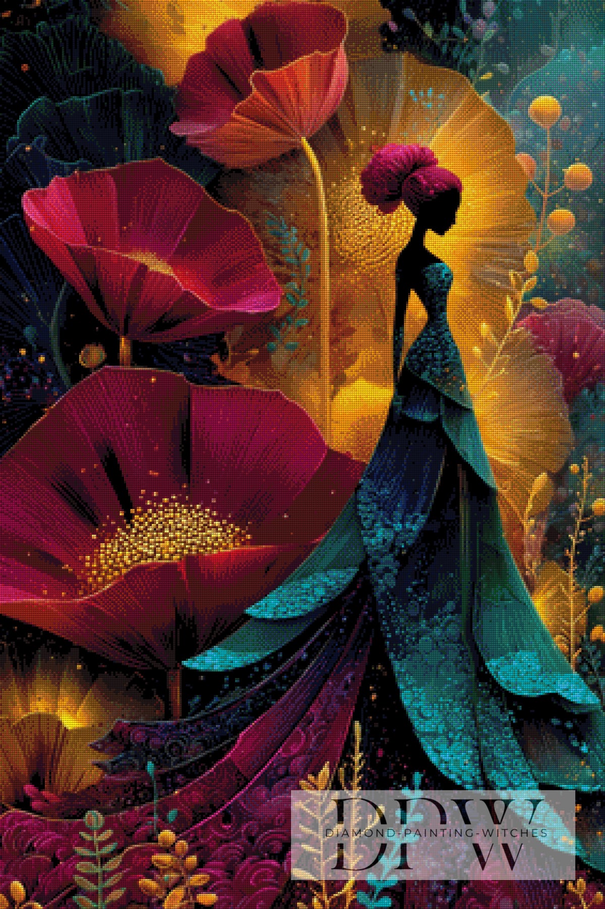 Bloomdancer by QN with 222 colors