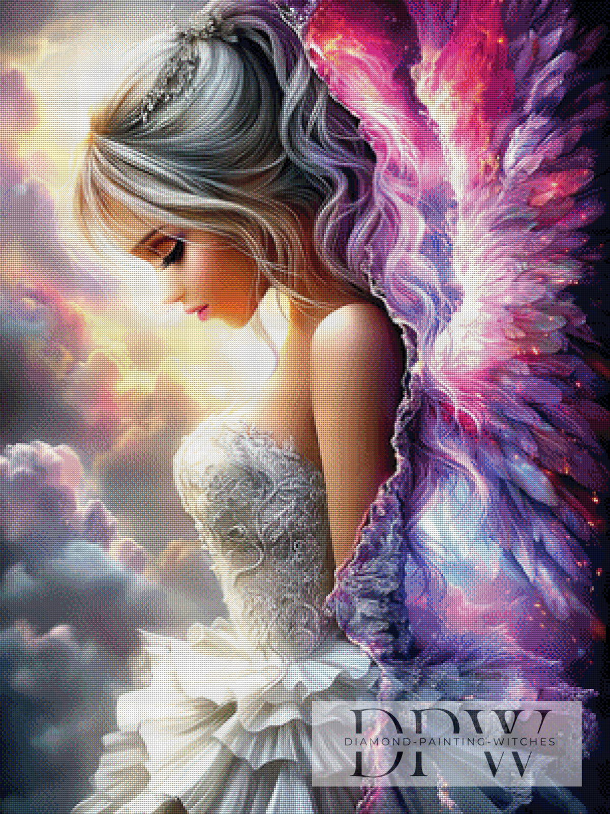 Cloud Angels by Elly_A.I with 270 colors