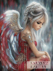 Rain Angel by Elly_A.I with 160 colors