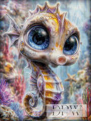 Selina Seepferdchen by CreatiVart mit 270 Farben