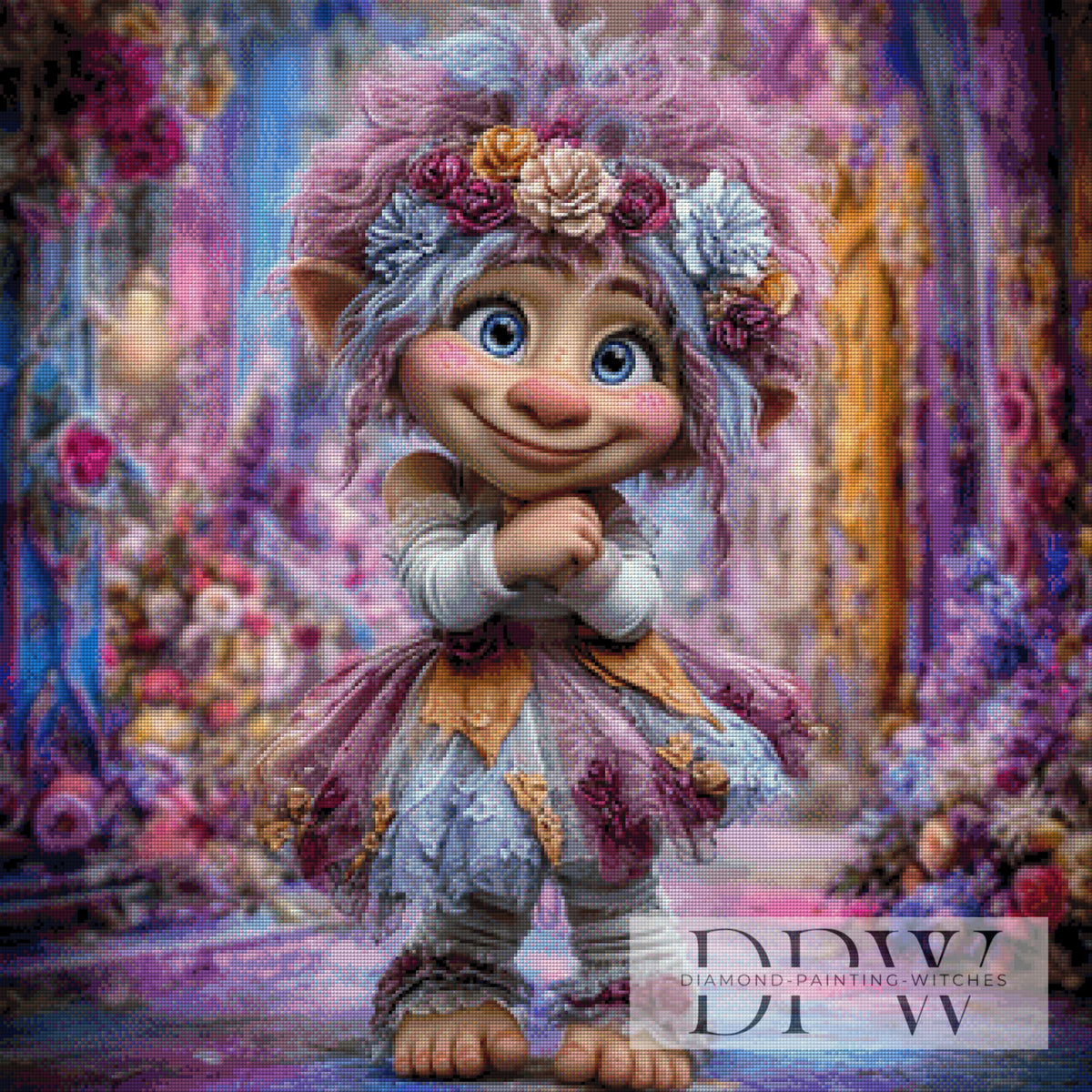 Bärbel Blümchen by CreatiVart with 240 colors