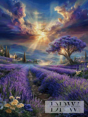 Lavender Field by Maggie with 200 colors