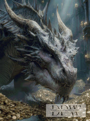 『ドラゴン・ガーディアン』マギー著、100色塗り絵版