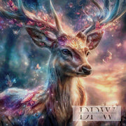 The Cosmic Stag by ellufija with 250 colors