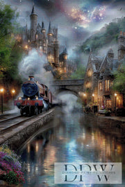 The Journey to the Magic School by Elly_A.I with 230 colors