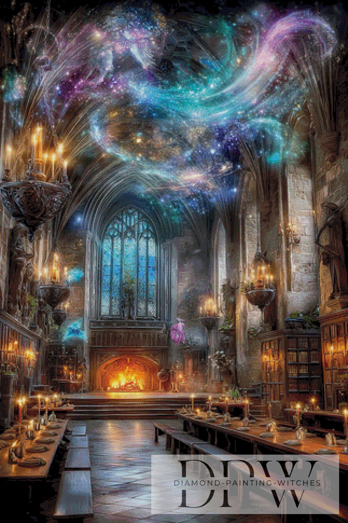 The Hall of Magic Students by Elly_A.I with 270 colors