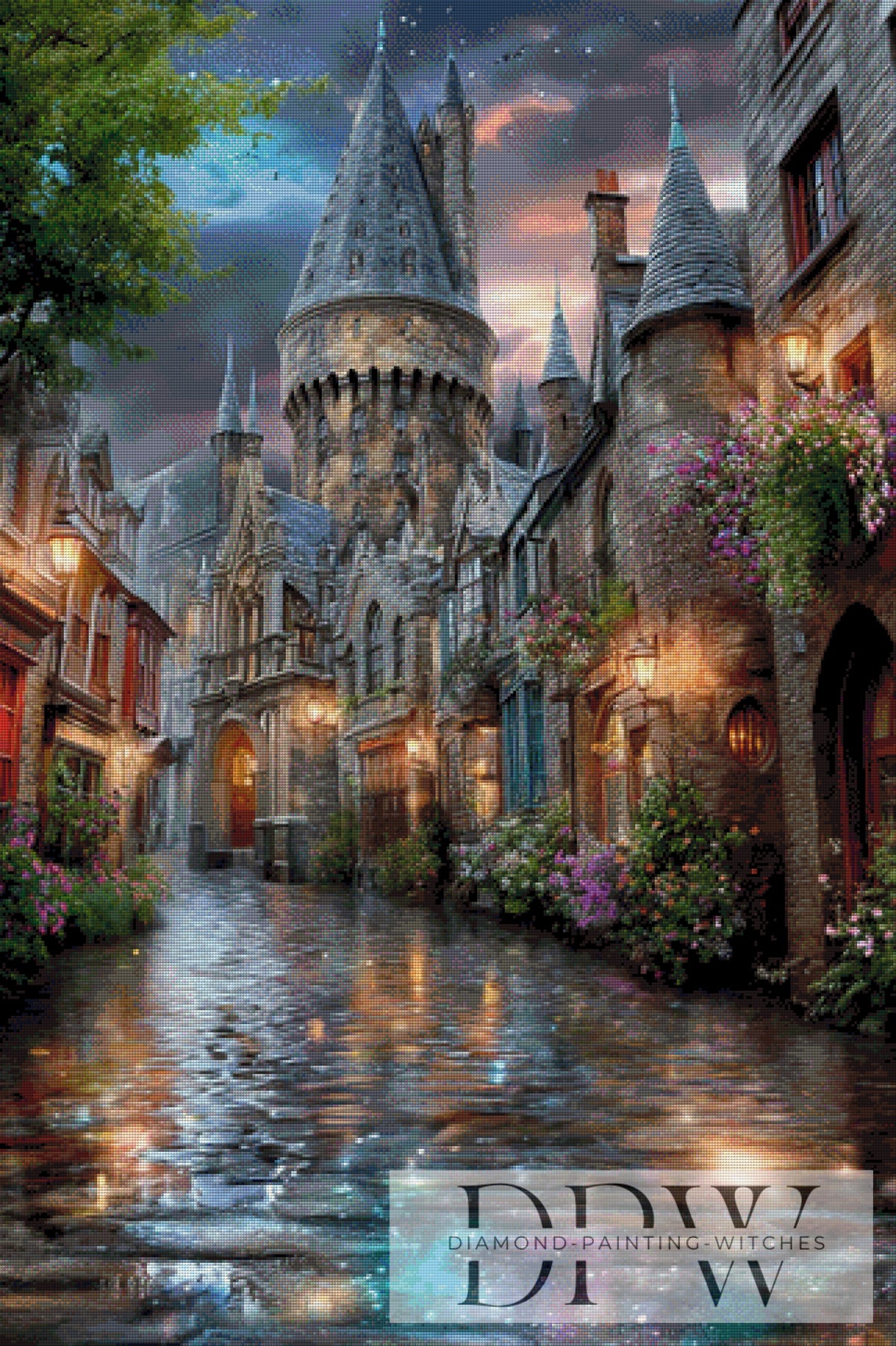 The Enchanted City by Elly_A.I with 270 colors