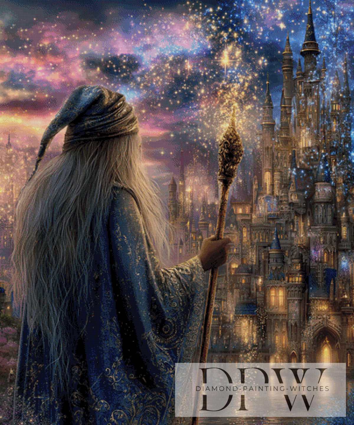 The Wizard's Palace by Elly_A.I with 210 colors