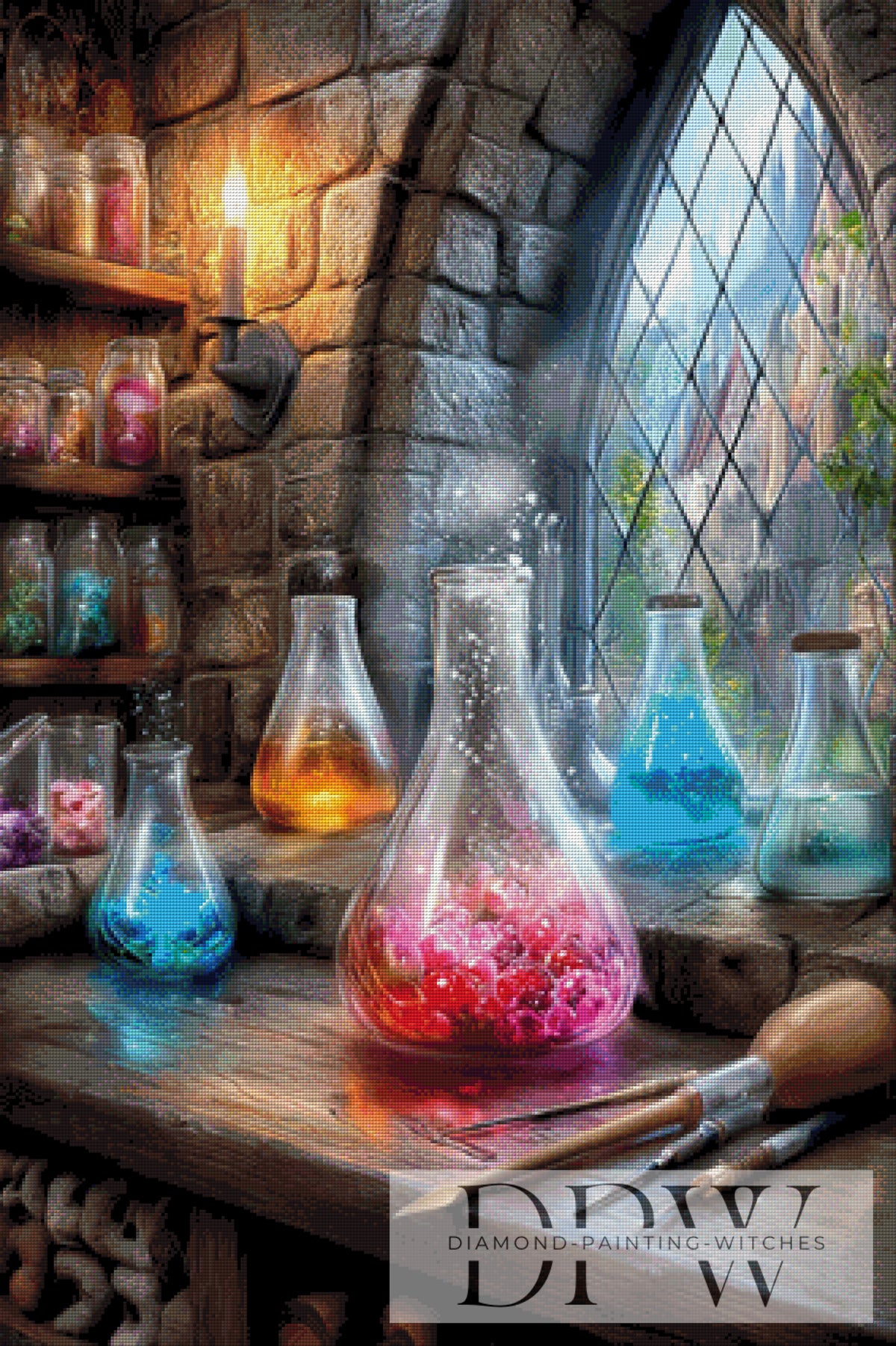 Magic School by Elly_A.I with 340 colors