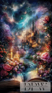 Magical Fairy Tale Castle by elliufija with 370 colors
