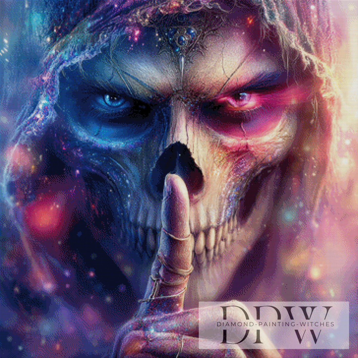 Whisper of Death by ellufija with 250 colors