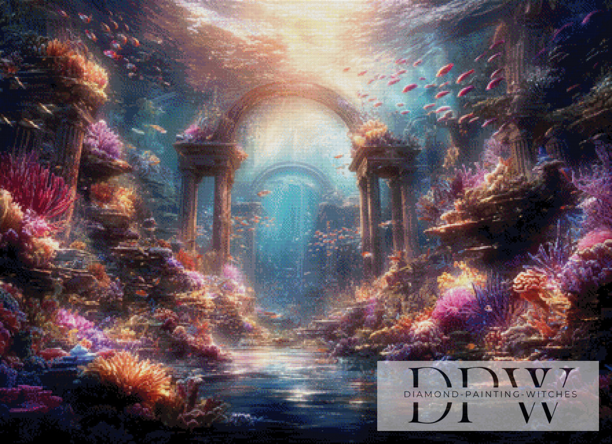 Gate to Atlantis by ellufija with 270 colors