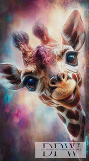 Giraffe looks by ellufija mit 240 Farben