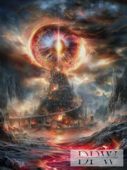 The Eye of Infinity by Elly_A.I. with 280 colors