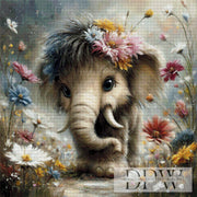 Mini Flower Mammut by theA.art with 210 colors