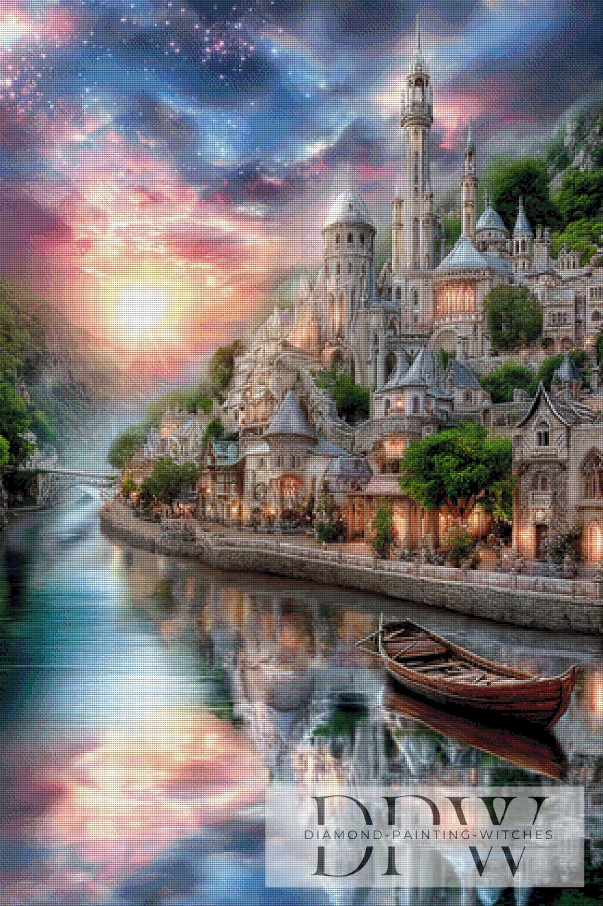 Canyon City by Elly_A.I. with 260 colors
