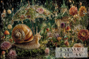 Snail in the rain by Pixxel Pics mit 185 Farben