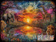 Frieden im Dschungel by CreatiVart 300 Farben