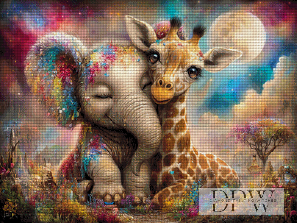 Gigi Longneck & Rita Trunk by CreatiVart 330 colors