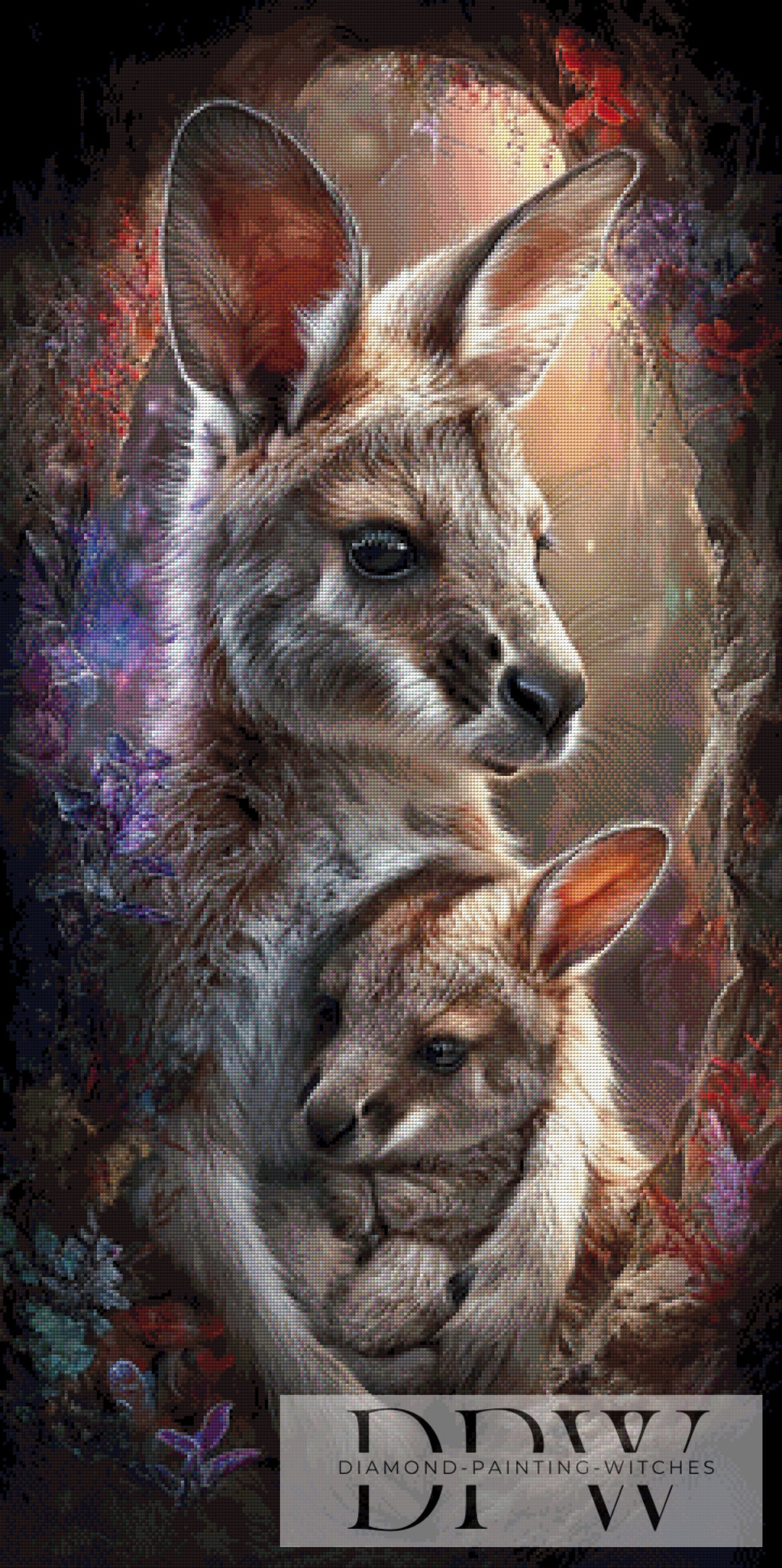 Mother's Love by ellufija with 190 colors
