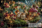 Little mouse in the rain by Pixxel Pics with 240 colors