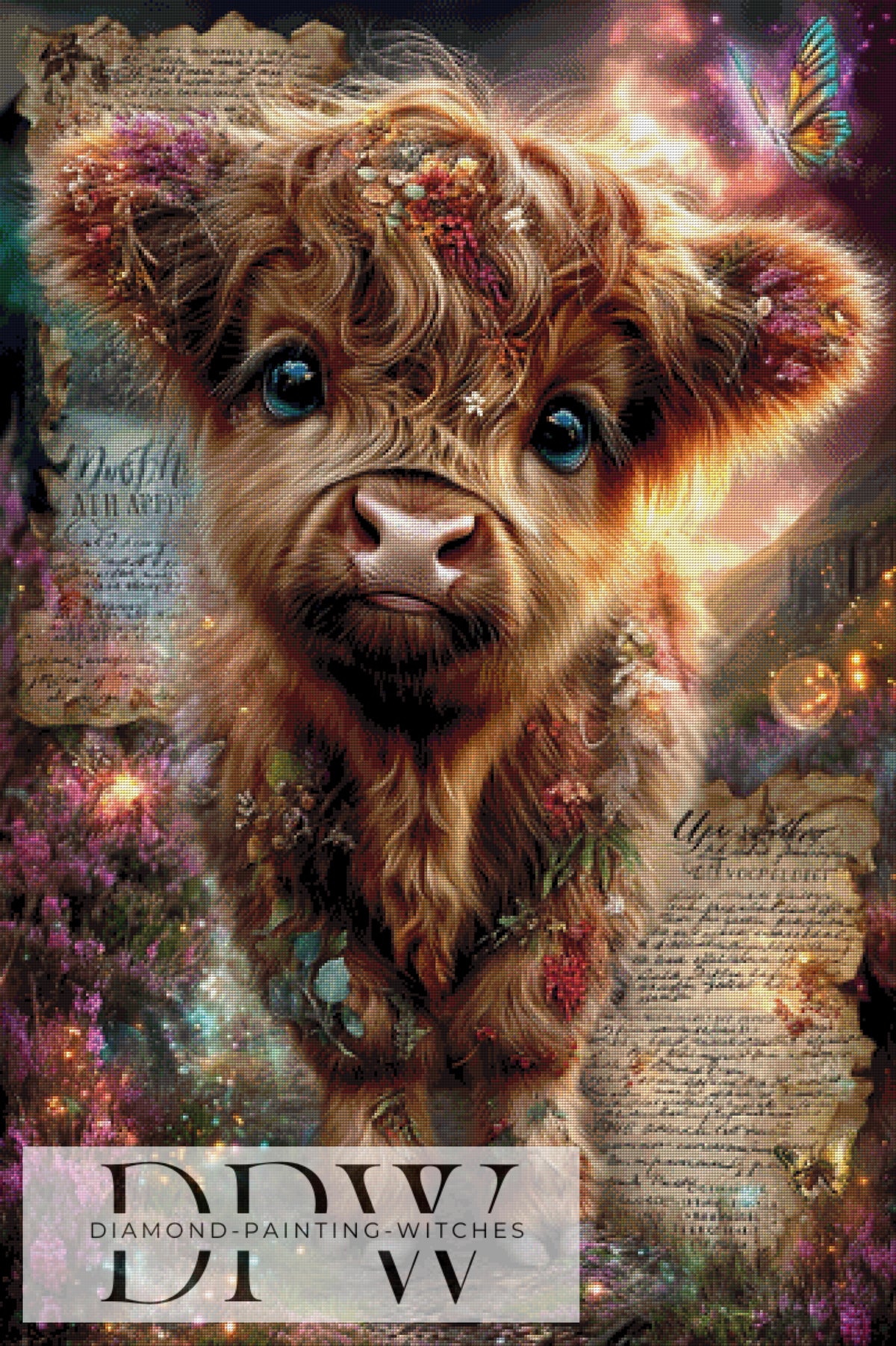 DPW-4803 Malia by ellufija 80x120cm 290色 **即決** 四角ビーズ