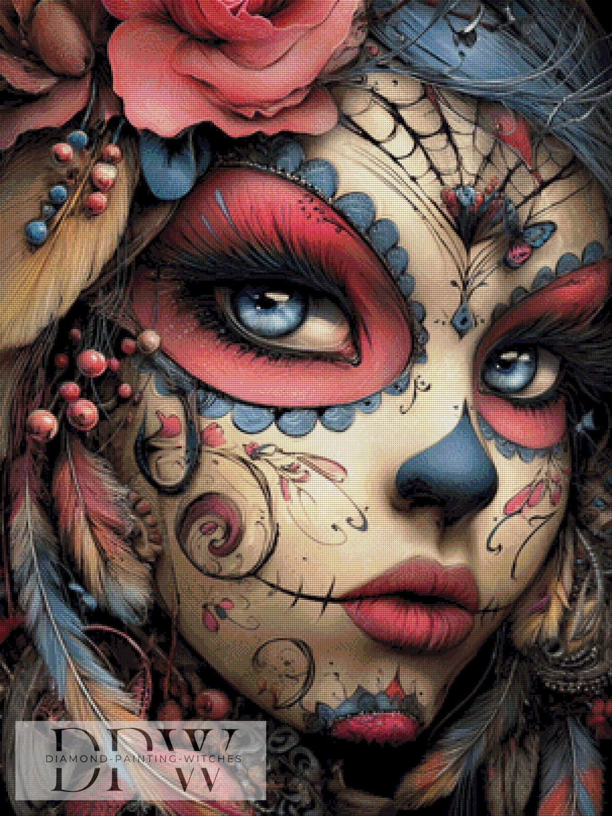 Catrina Eterna by CleoDora with 190 colors