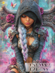 Rose Warrior by Elly_A.I. with 280 colors
