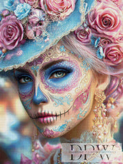 Elly_A.I.作「Catrina de Luz」（320色）