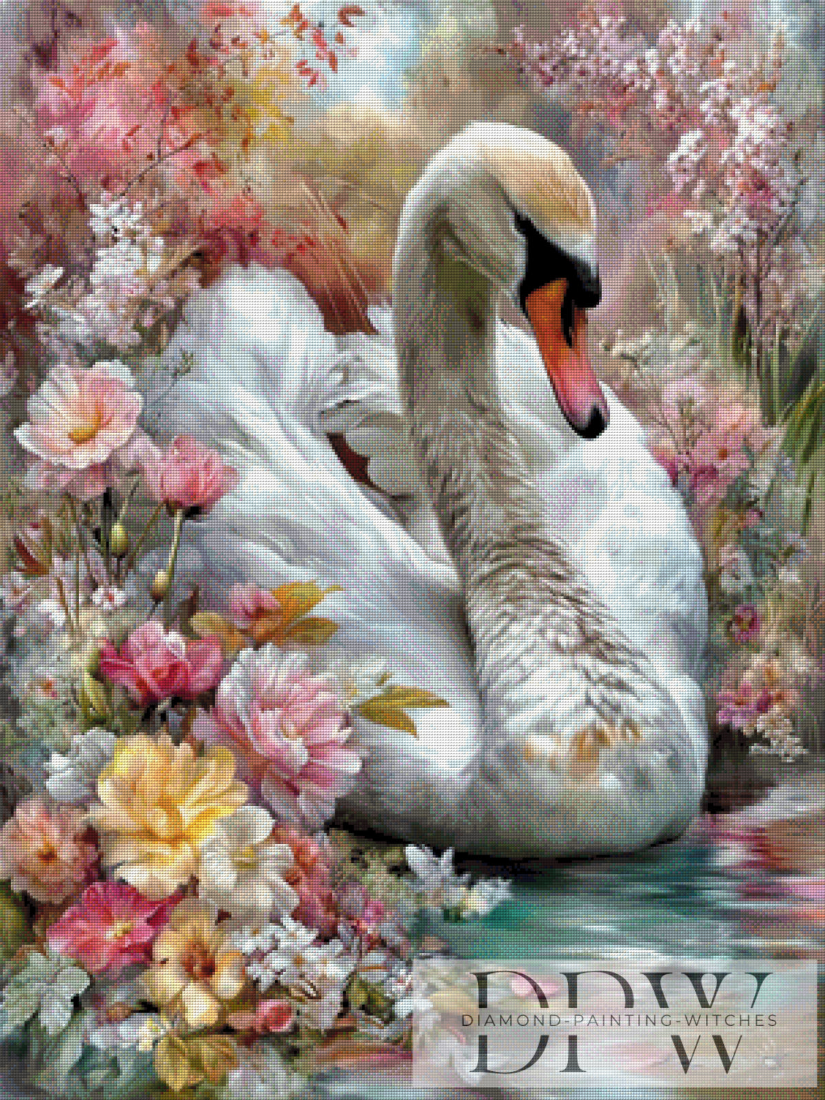 Swan chilling on the lake by CleoDora with 270 colors