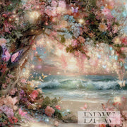 Where the Sea Blooms in Pink by Lisa Morgan with 270 colors