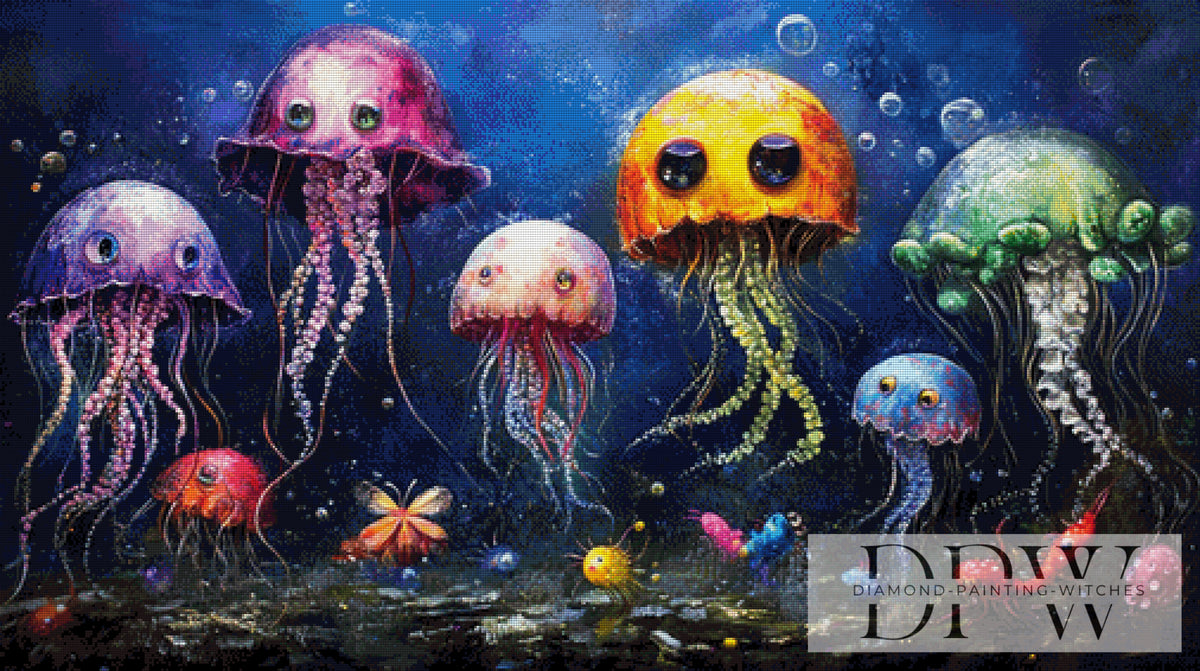 Festival Jelly fishies by Pixxel Pics mit 370 Farben