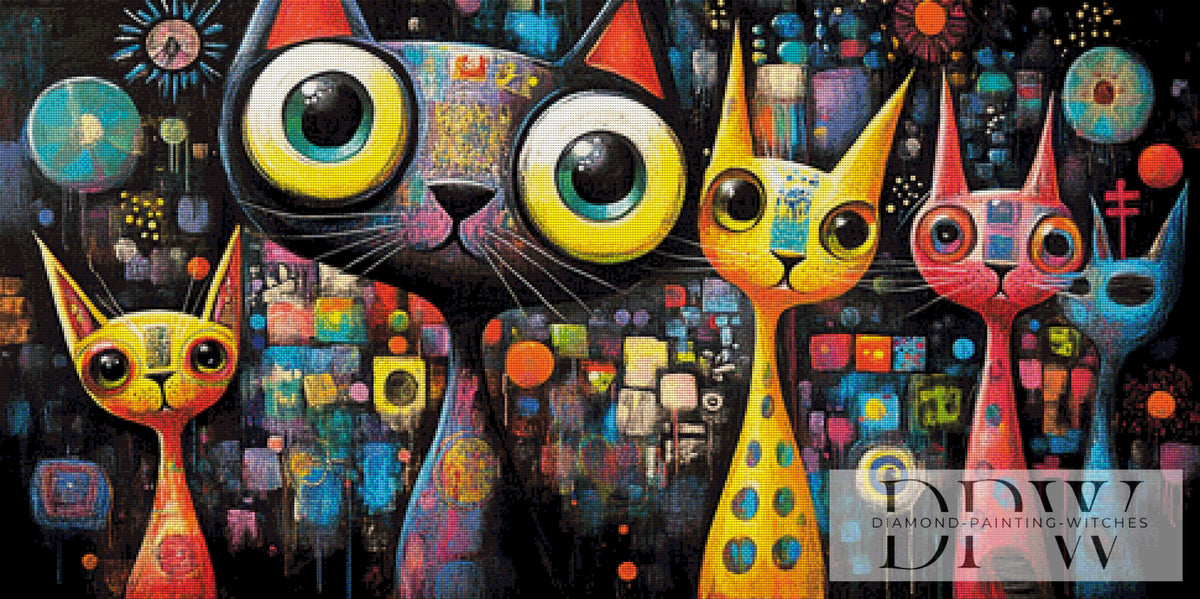 Festival Cats by Pixxel Pics mit 360 Farben