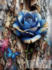 Die blaue Rose by CleoDora mit 260 Farben