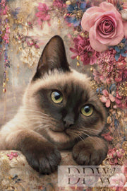 Velvet Paw in a Dream of Blossoms II by CleoDora with 200 colors