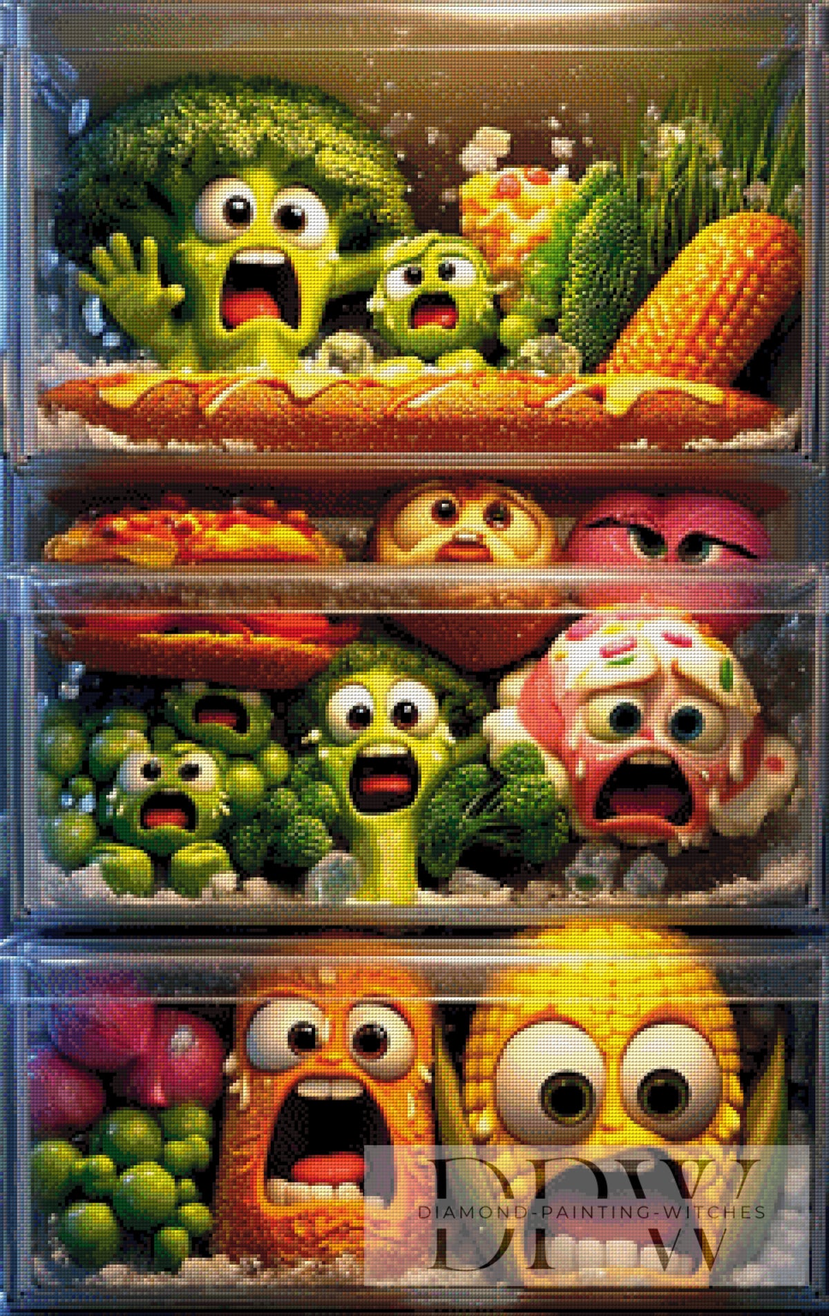 Panic in the freezer by Pixxel Pics mit 300 Farben