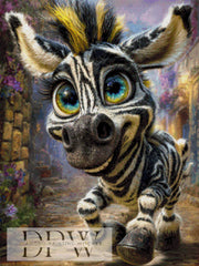 Galloping through the city by CreatiVart with 200 colors
