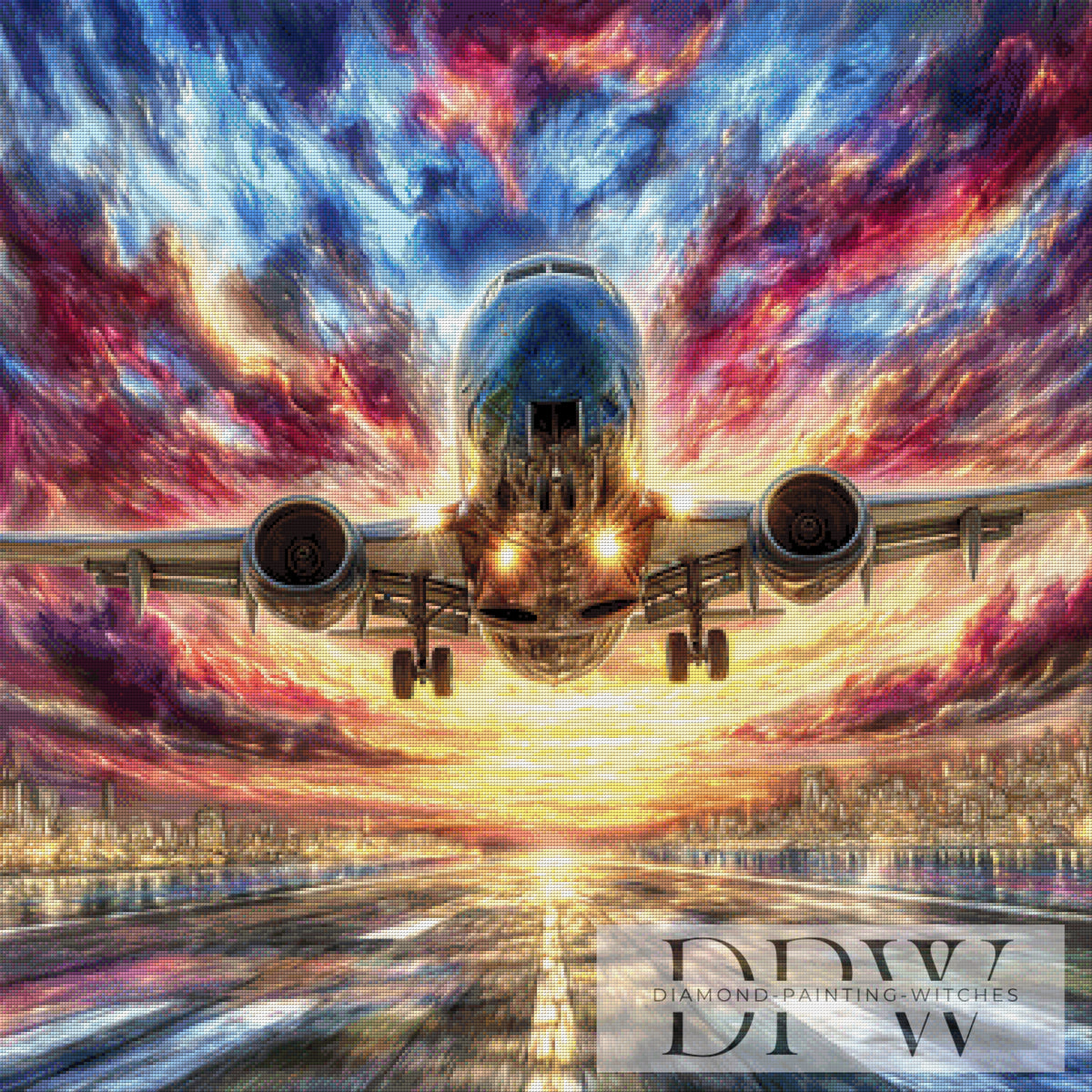 Abflug by CreatiVart mit 300 Farben