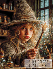 Magic apprentice by moonlight with 200 colors