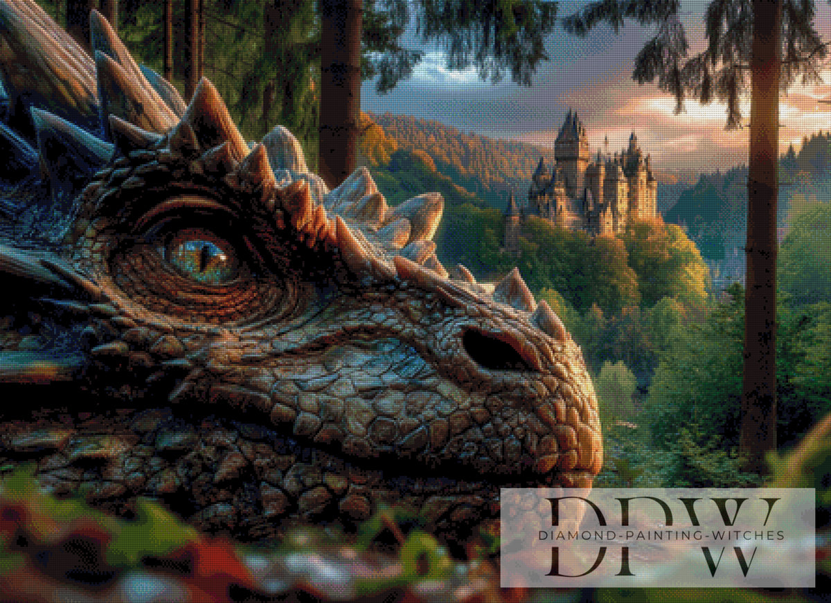 View of the castle by QN 220 colors