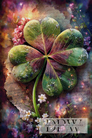 Vintage Cloverleaf by ellufija with 300 colors