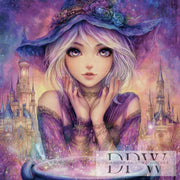 The Magic of the Violet Night by _Sweet_Loco_AI with 200 colors