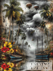 Palmorchid Beach by CleoDora with 210 colors