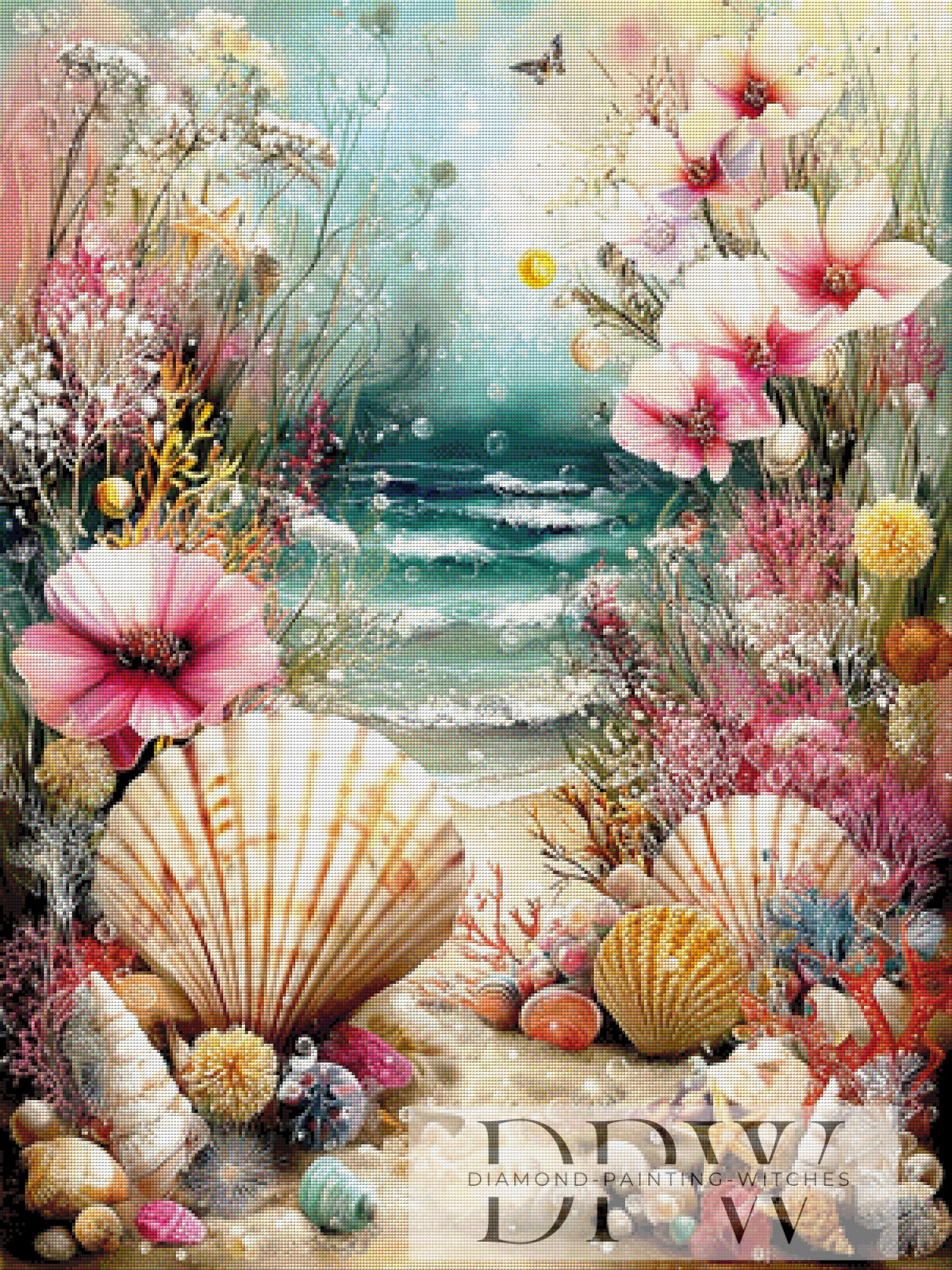 Colorful Beach World by CleoDora with 330 colors